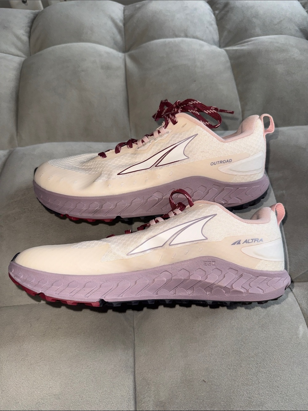 Altra Women's Pink and Purple OutRoad Trail Running Shoes
